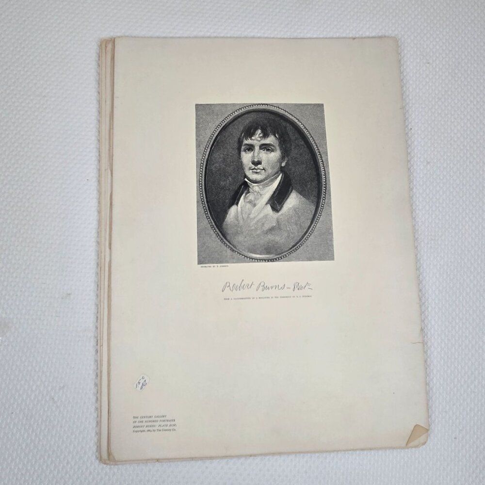 Antique 1800s Century Gallery Of Portraits Antique Set 13 Portrait Plate Art Pri